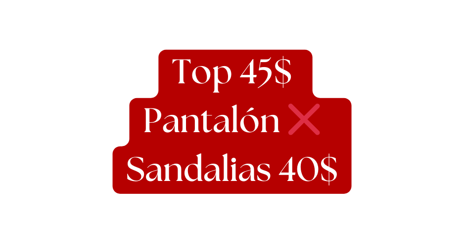 Top 45 Pantalón Sandalias 40