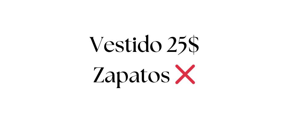 Vestido 25 Zapatos