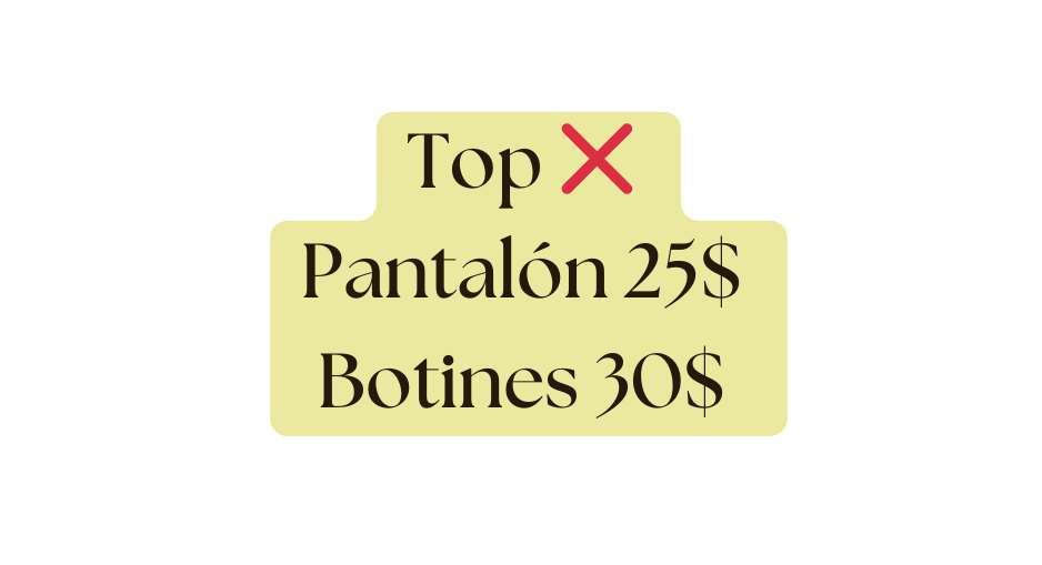 Top Pantalón 25 Botines 30